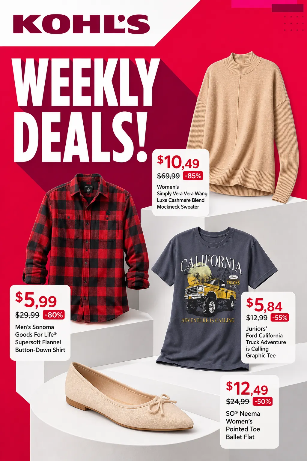 Weekly ad Kohl's — 2026-10-06 from October 6 to October 21 2026 - Page 1