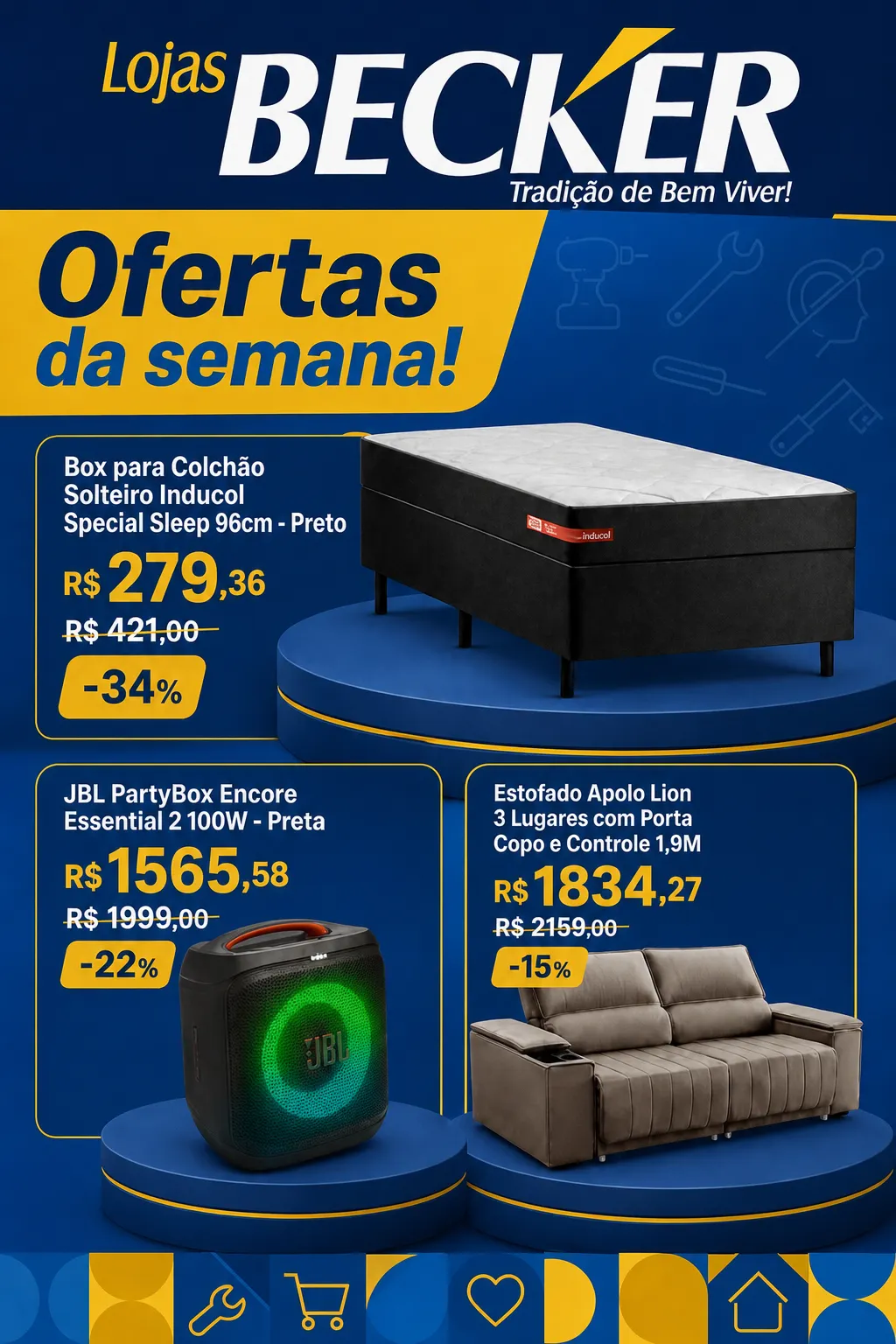 Encarte de Lojas Becker — 2026-10-23 23 de outubro até 6 de novembro 2026 - Pagina 