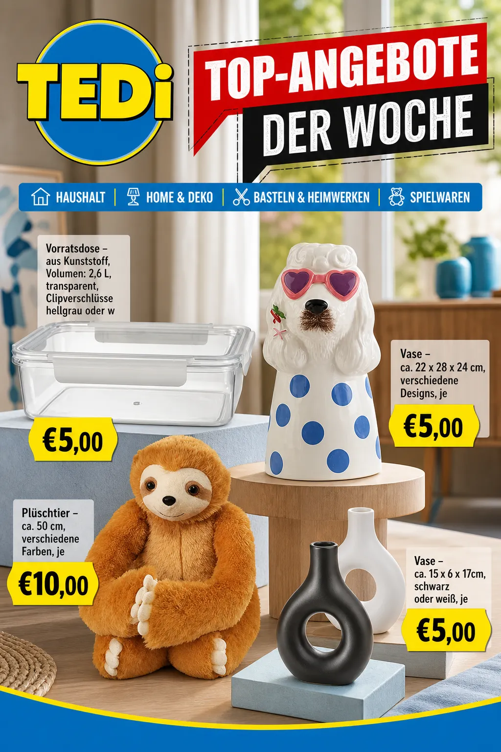 TEDi — Catálogo 1 — 2026-09-24 von 24. September bis 12. Oktober 2026 - Prospekt seite 1