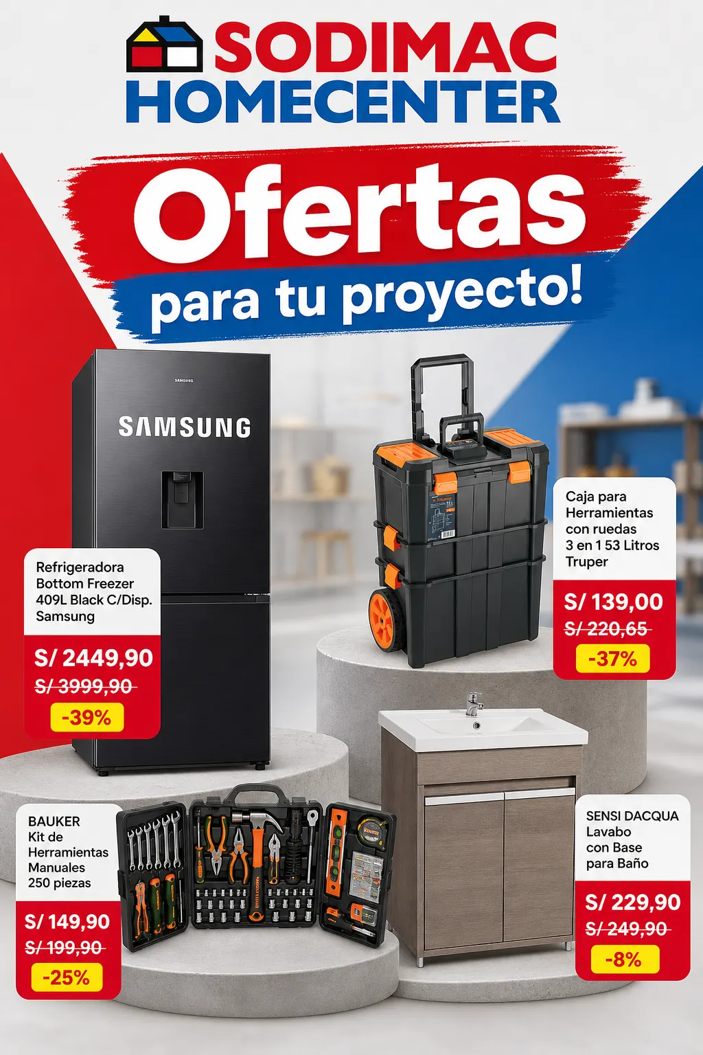 Catalogo de Sodimac — Catálogo 1 — 2026-10-07 7 de octubre al 22 de octubre 2026 - Pag 1