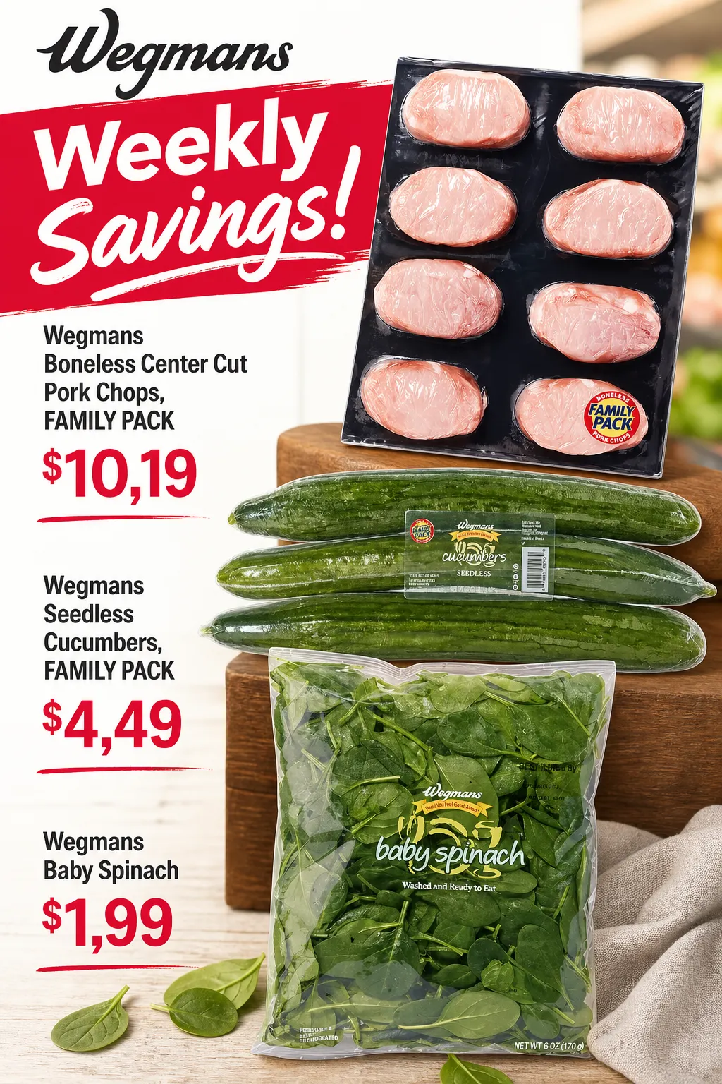 Weekly promotion Wegmans — 2026-08-28 spanning from August 28 to September 11 2026 - Page 1 for Catalogue 365