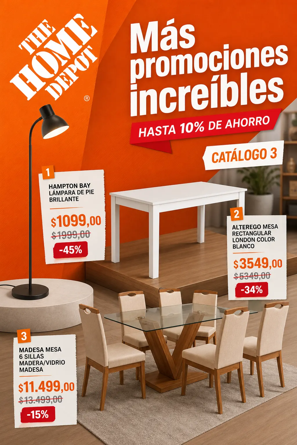 Catálogo de The Home Depot — Catálogo 3 — 2026-10-07 7 de octubre al 22 de octubre 2026 - Pagina 1