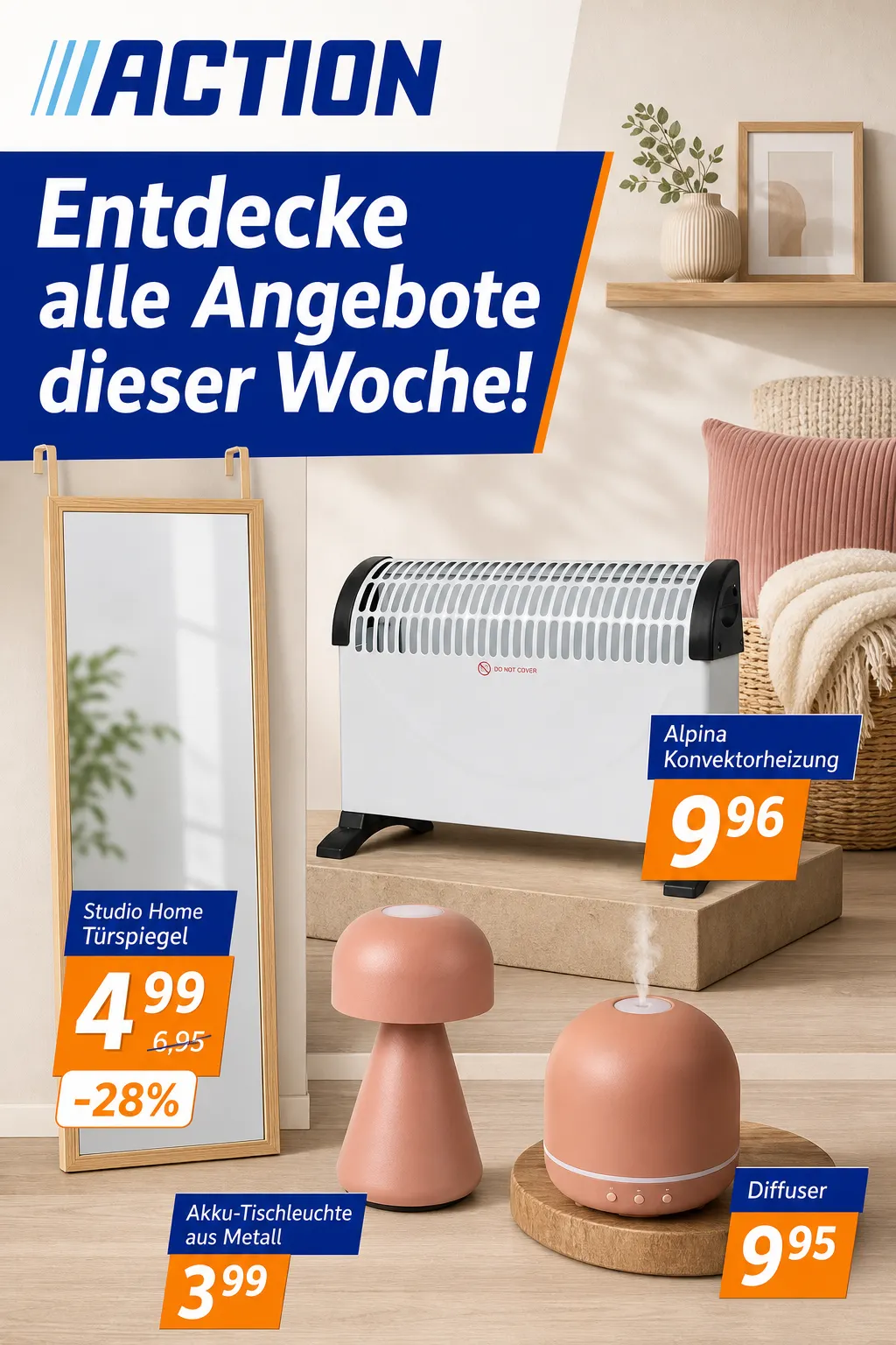Action — Catálogo 1 — 2026-09-23 von 23. September bis 8. Oktober 2026 - Flugblätt seite 1
