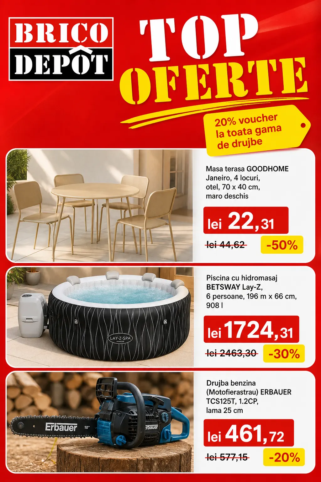 Catalog Brico Depot — 2026-08-31 de la 31 august până la 7 septembrie 2026 - Revista Pagina 1