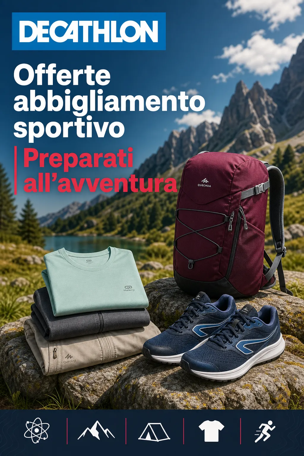Decathlon — Catálogo 1 — 2026-09-08 da 8 settembre a 23 settembre di 2026 - Pagina del volantino 1