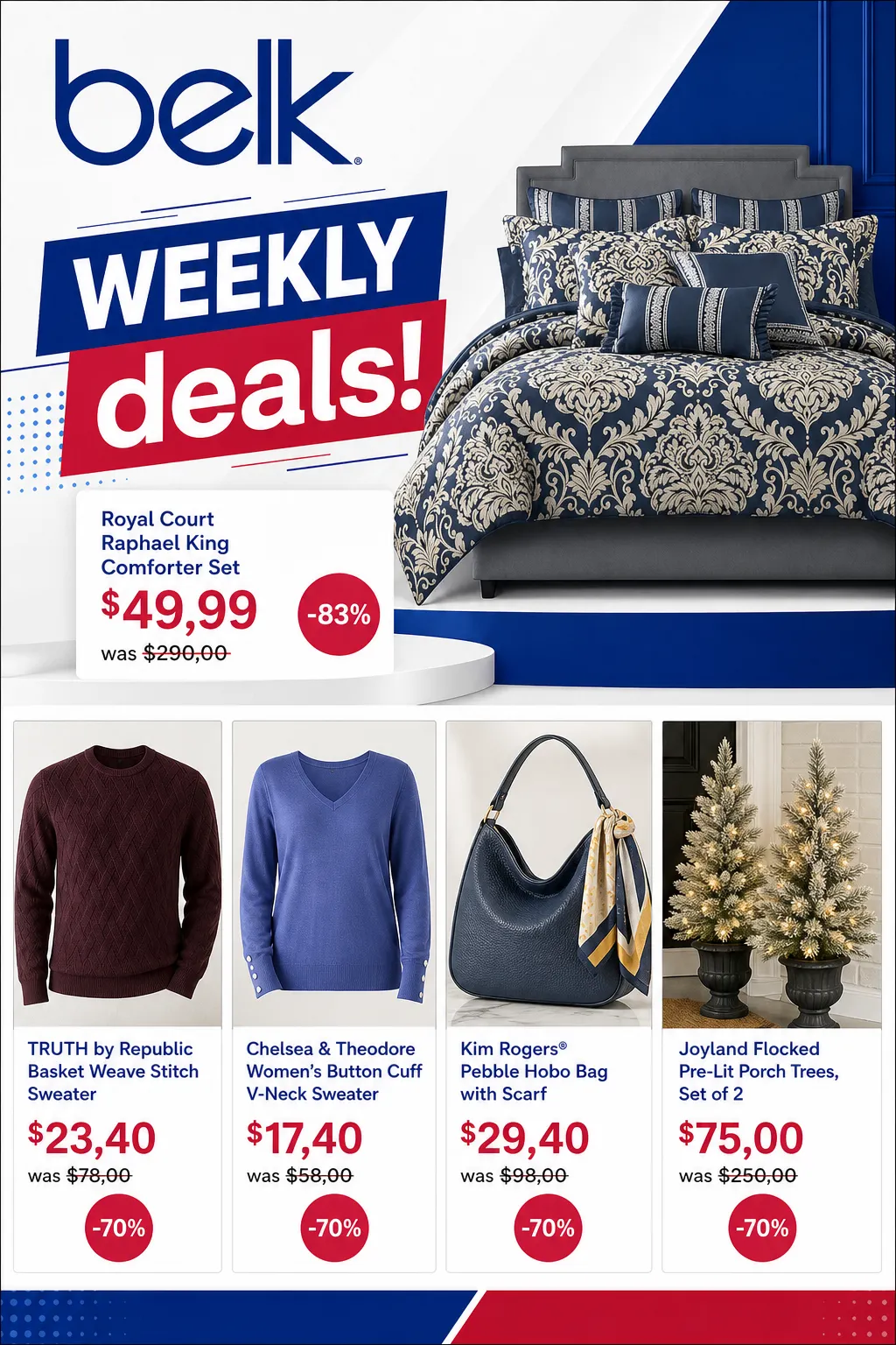 Weekly promotion Belk — 2026-10-22 spanning from October 22 to November 5 2026 - Page 1 for Catalogue 365