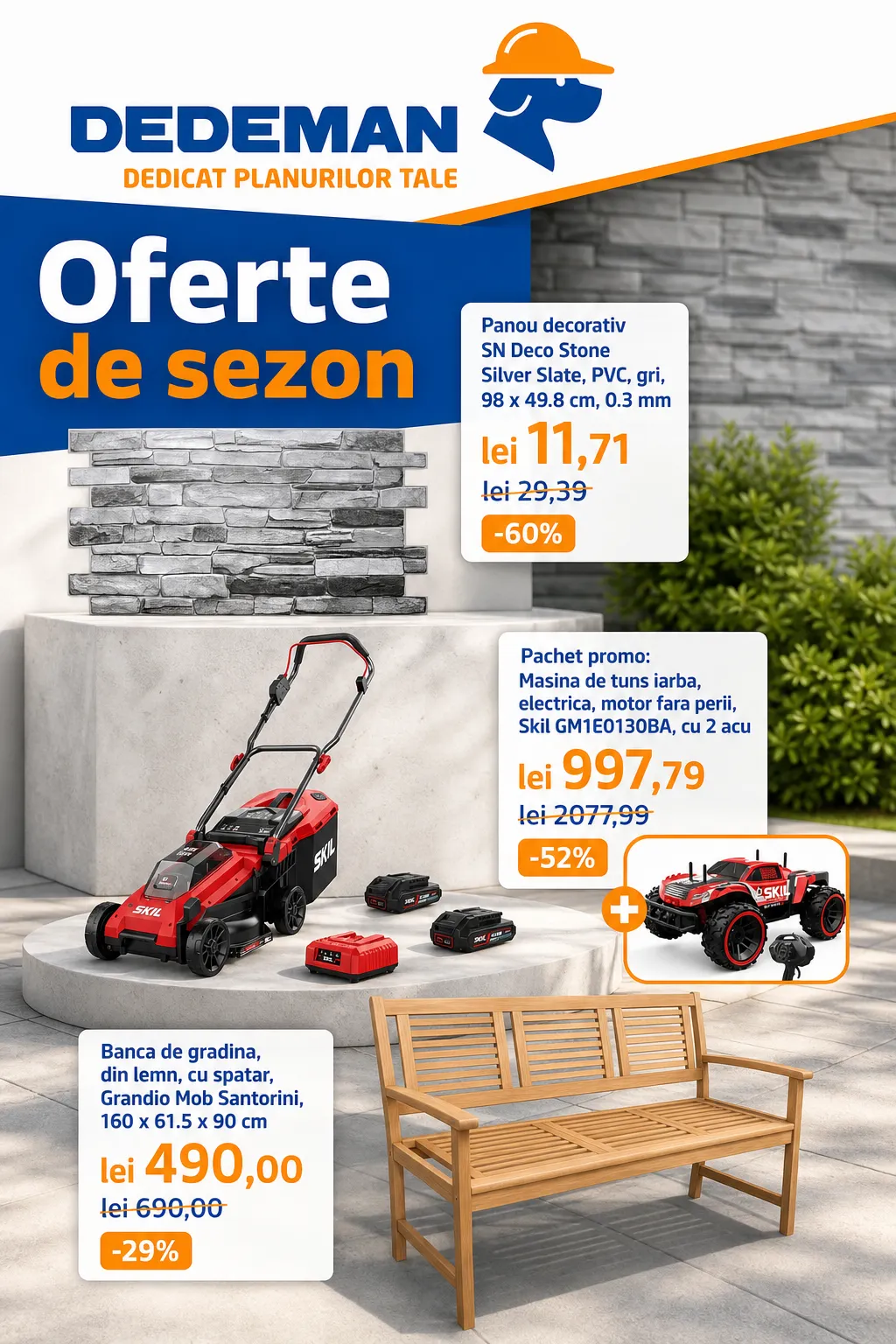 Catalog Dedeman — 2026-09-04 de la 4 septembrie până la 21 septembrie 2026 - Revista Pagina 1