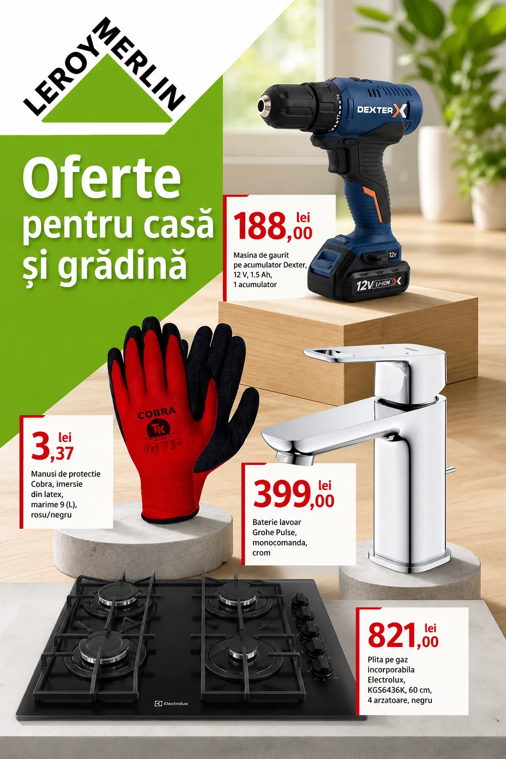 Catalog Leroy Merlin — 2026-10-07 de la 7 octombrie până la 22 octombrie 2026 - Revista Pagina 1