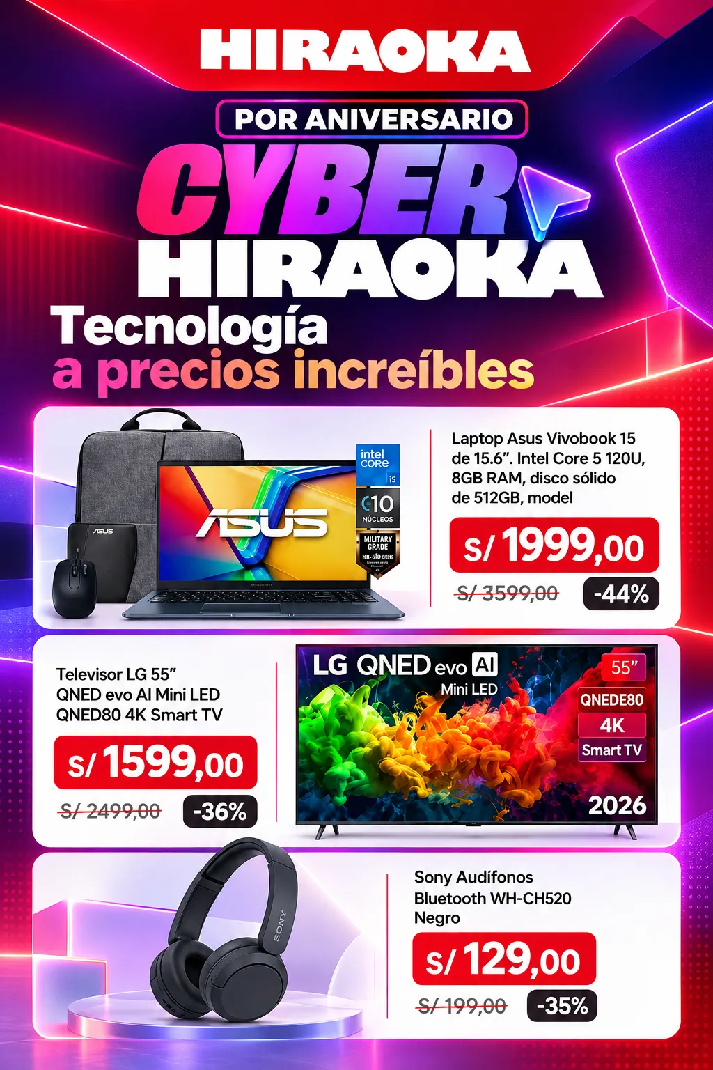 Catalogo de Hiraoka — 2026-10-06 6 de octubre al 21 de octubre 2026 - Pag 1