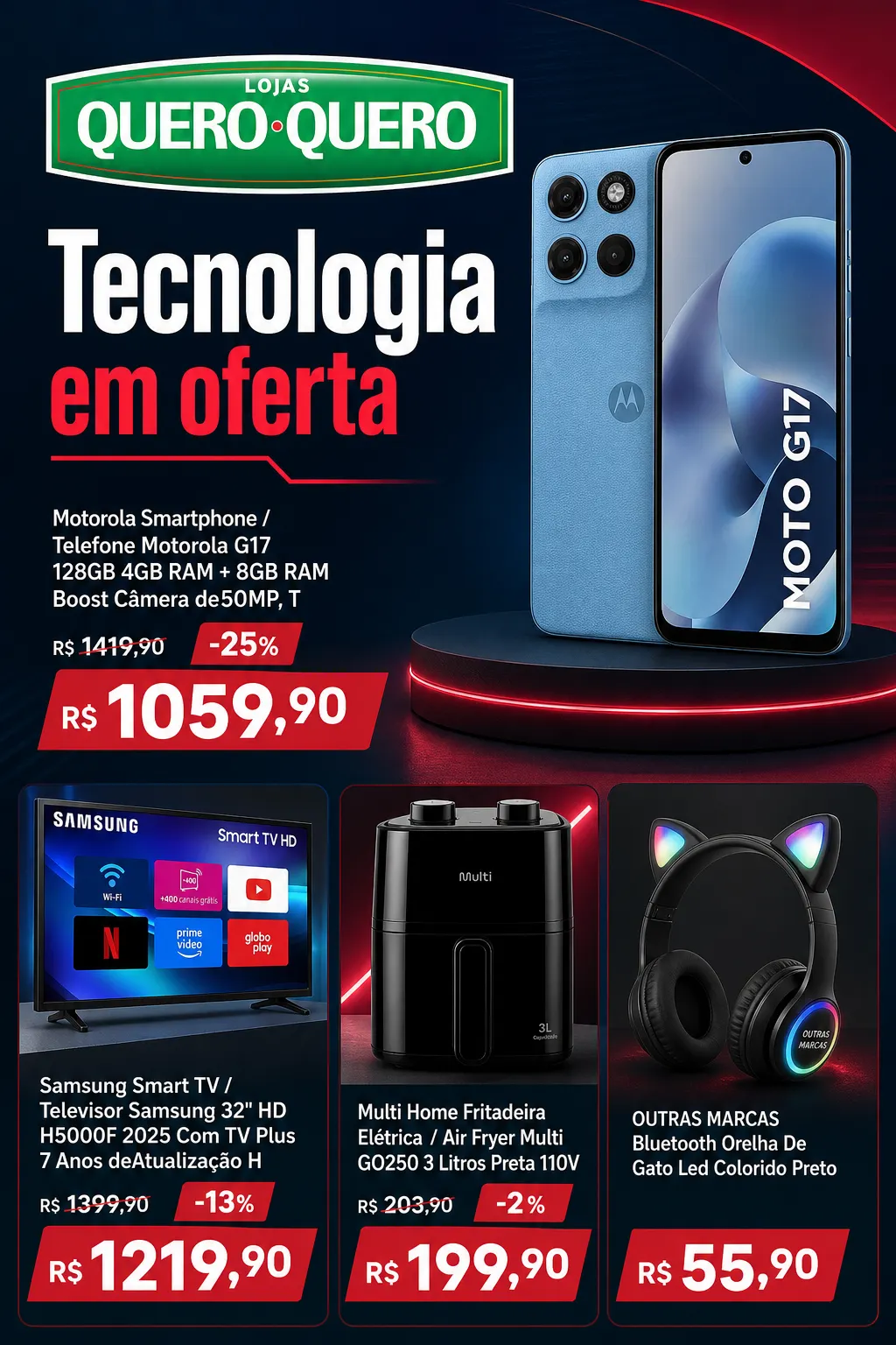 Encarte de Quero Quero — Catálogo 2 — 2026-10-09 9 de outubro até 16 de outubro 2026 - Pagina 1