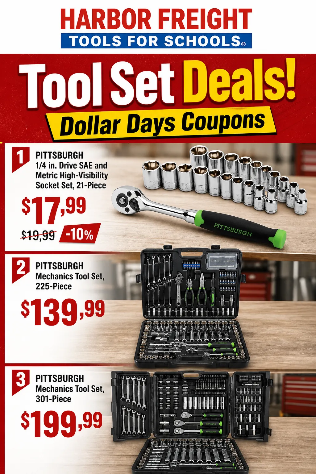 Weekly ad Harbor Freight — Tools 2 — 2026-09-21 from September 21 to October 10 2026 - Page 1