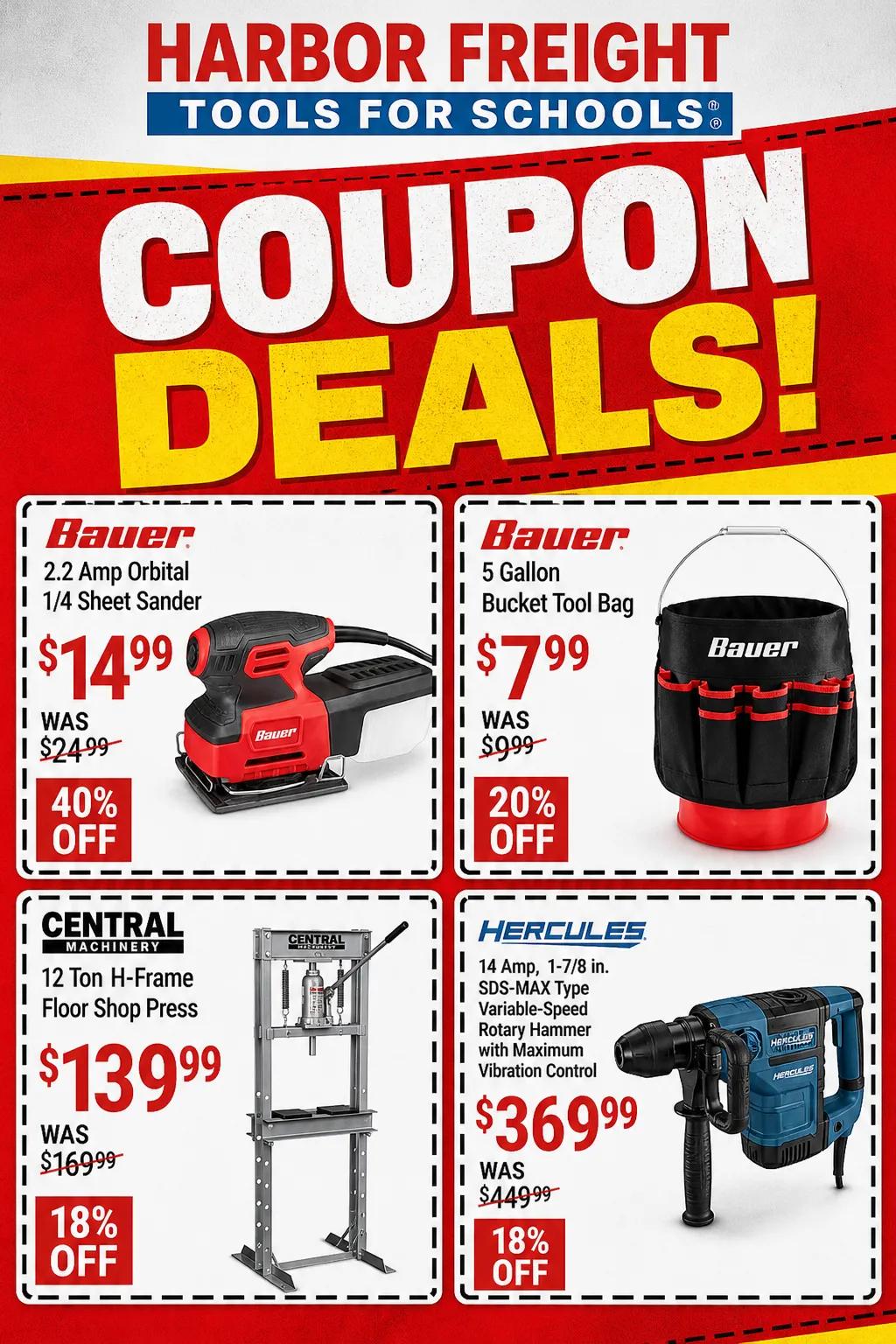 Weekly ad Harbor Freight — Catálogo 2 — 2026-10-09 from October 9 to October 26 2026 - Page