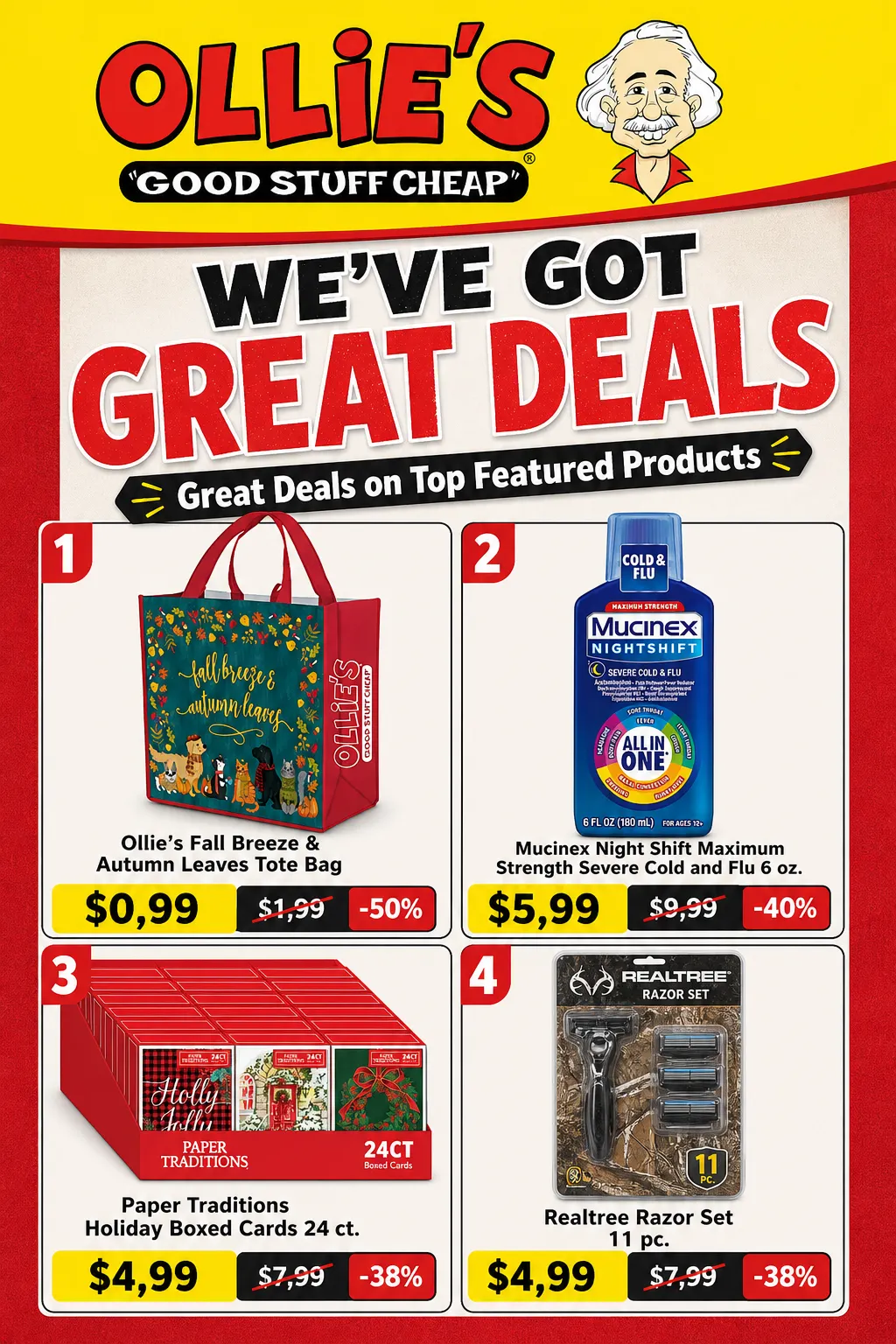 Weekly ad Ollie's — 2026-10-28 from October 28 to November 13 2026 - Page 1