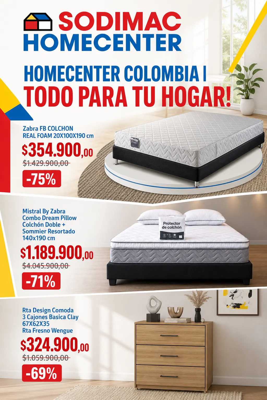 Catalogo de Homecenter — 2026-09-29 29 de septiembre al 6 de octubre 2026 - Pag 1