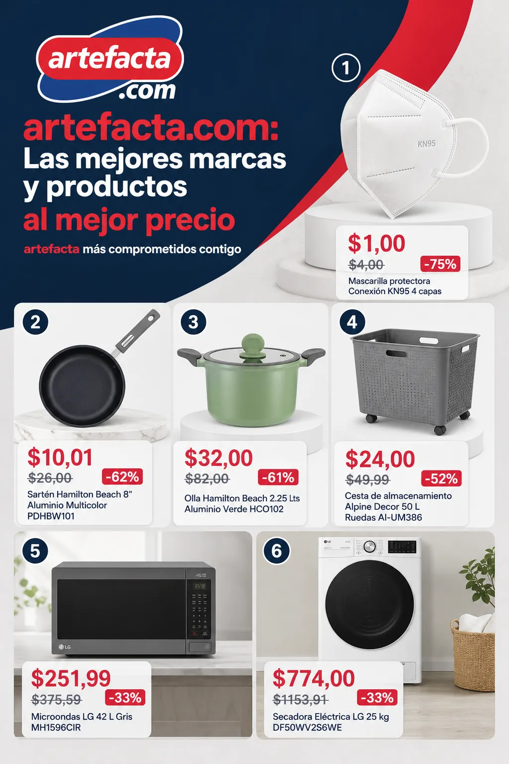Catalogo de Artefacta — 2026-10-09 9 de octubre al 16 de octubre 2026 - Pag 1