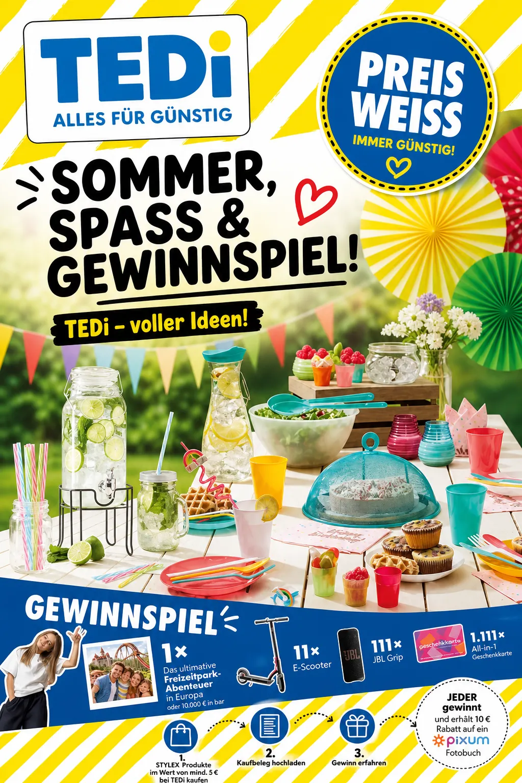 TEDi — 2026-07-14 von 14. Juli bis 21. Juli 2026 - Prospekt seite 1