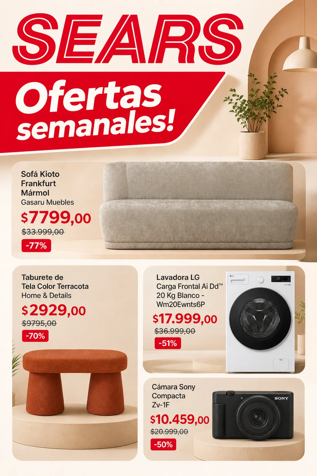 Catálogo de Sears — 2026-10-26 26 de octubre al 9 de noviembre 2026 - Pagina 1