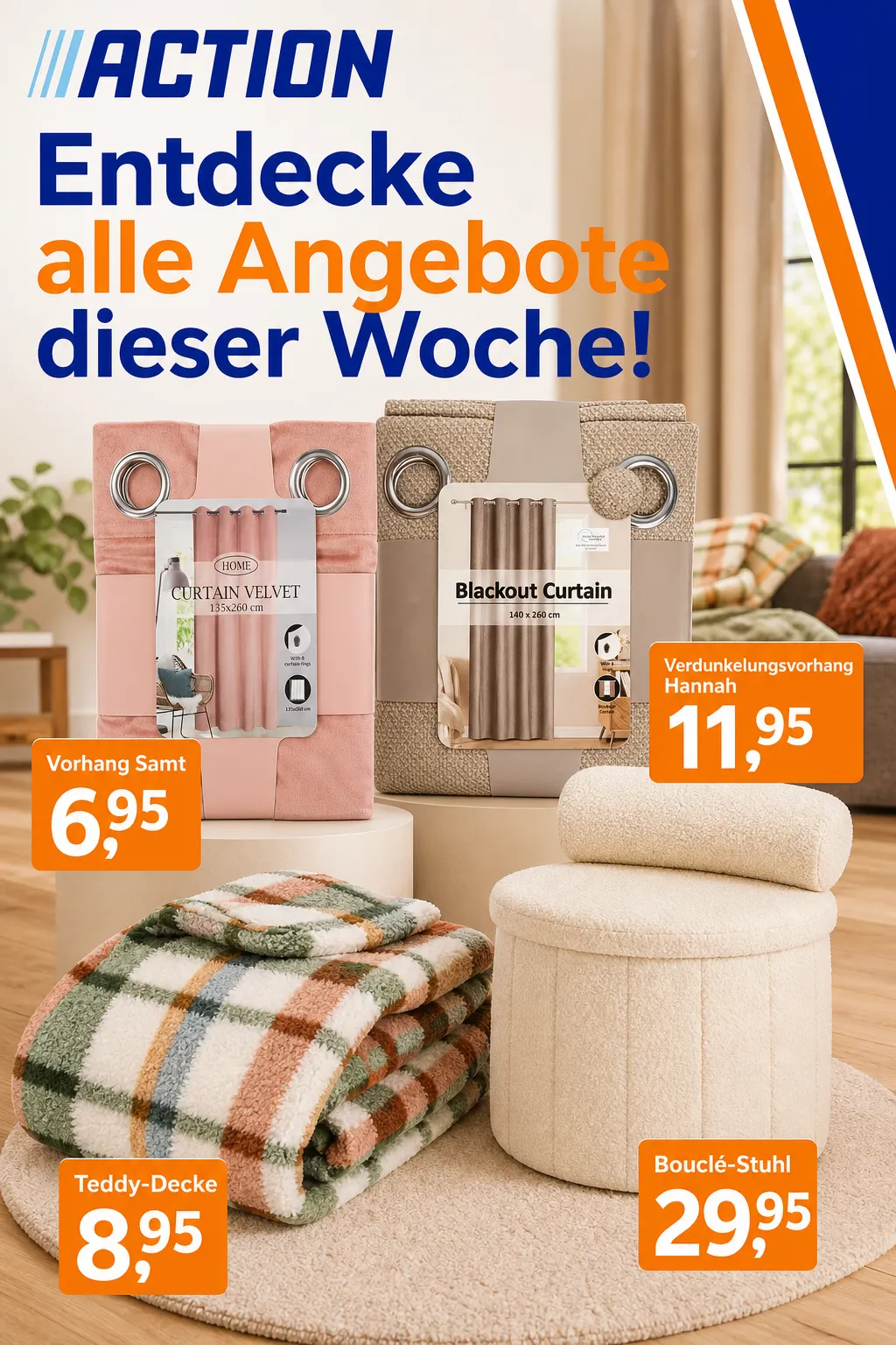 Action — Catálogo 1 — 2026-10-14 von 14. Oktober bis 28. Oktober 2026 - Prospekt seite 1