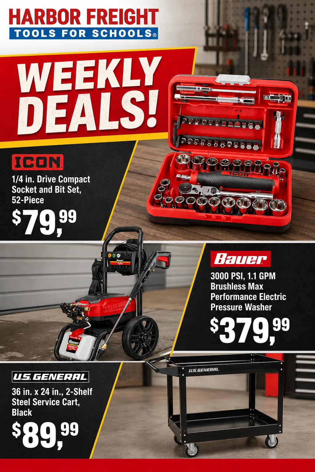 Weekly ad Harbor Freight — Catálogo 1 — 2026-10-09 from October 9 to October 26 2026 - Page 1