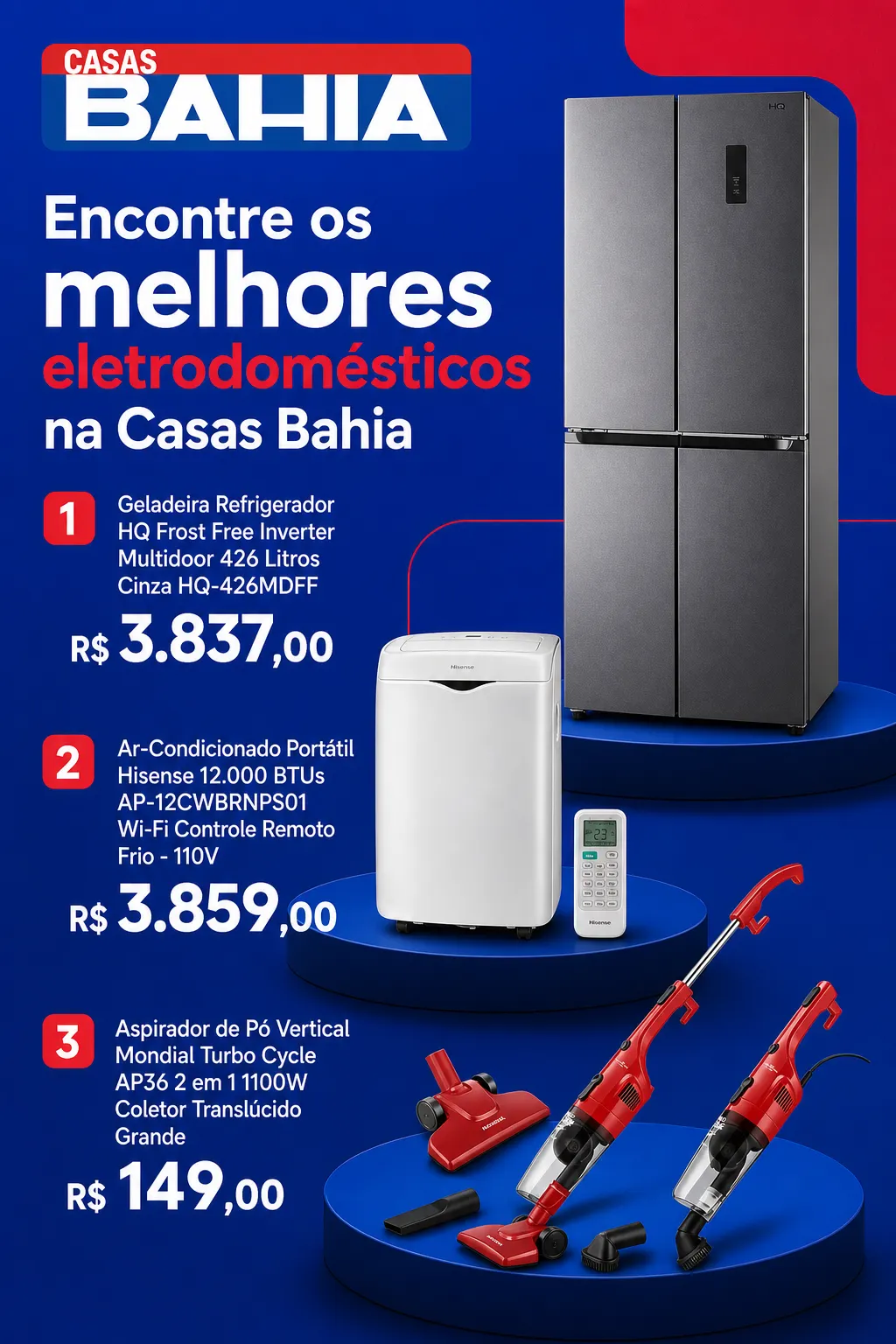 Encarte de Casas Bahia — 2026-08-28 28 de agosto até 11 de setembro 2026 - Pagina 1