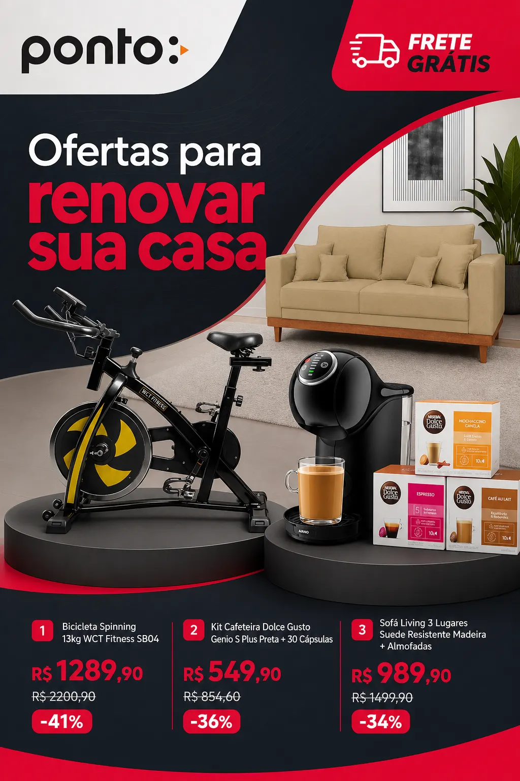 Encarte de Ponto Frio — Catálogo 1 — 2026-09-07 7 de setembro até 22 de setembro 2026 - Pagina 1