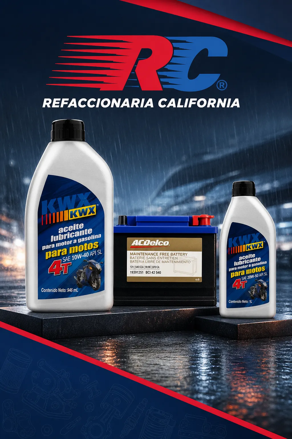 Catálogo de Refaccionaria California — 2026-08-25 25 de agosto al 8 de septiembre 2026 - Pagina 1