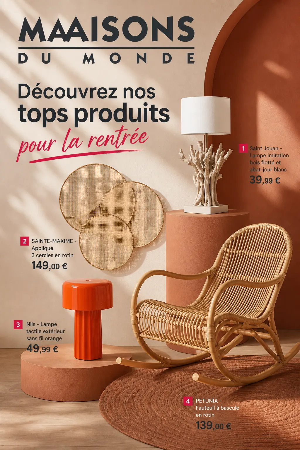 Maisons du Monde — 2026-09-04 du 4 septembre au 21 septembre 2026 - Catalogue page 1