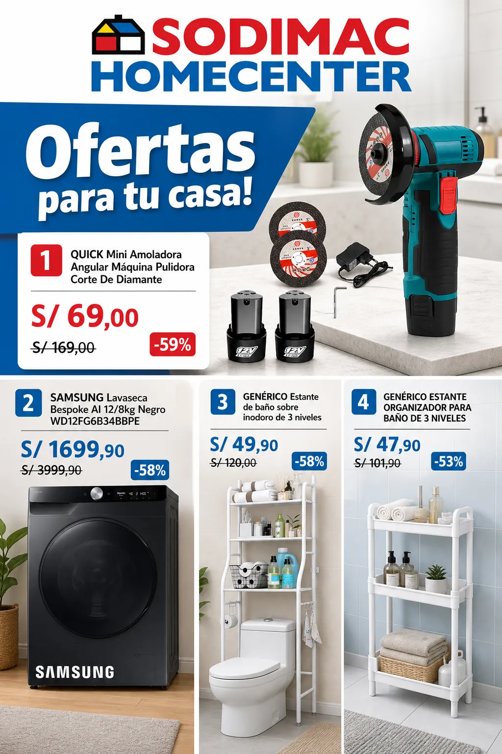 Catalogo de Sodimac — 2026-09-28 28 de setiembre al 5 de octubre 2026 - Pag 1