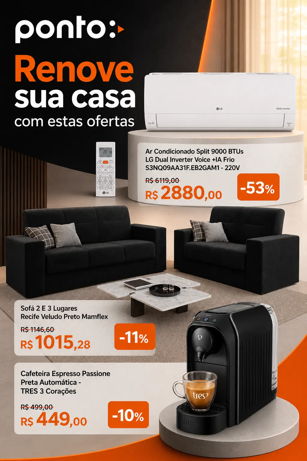 Encarte de Ponto Frio — 2026-10-29 29 de outubro até 13 de novembro 2026 - Pagina 1