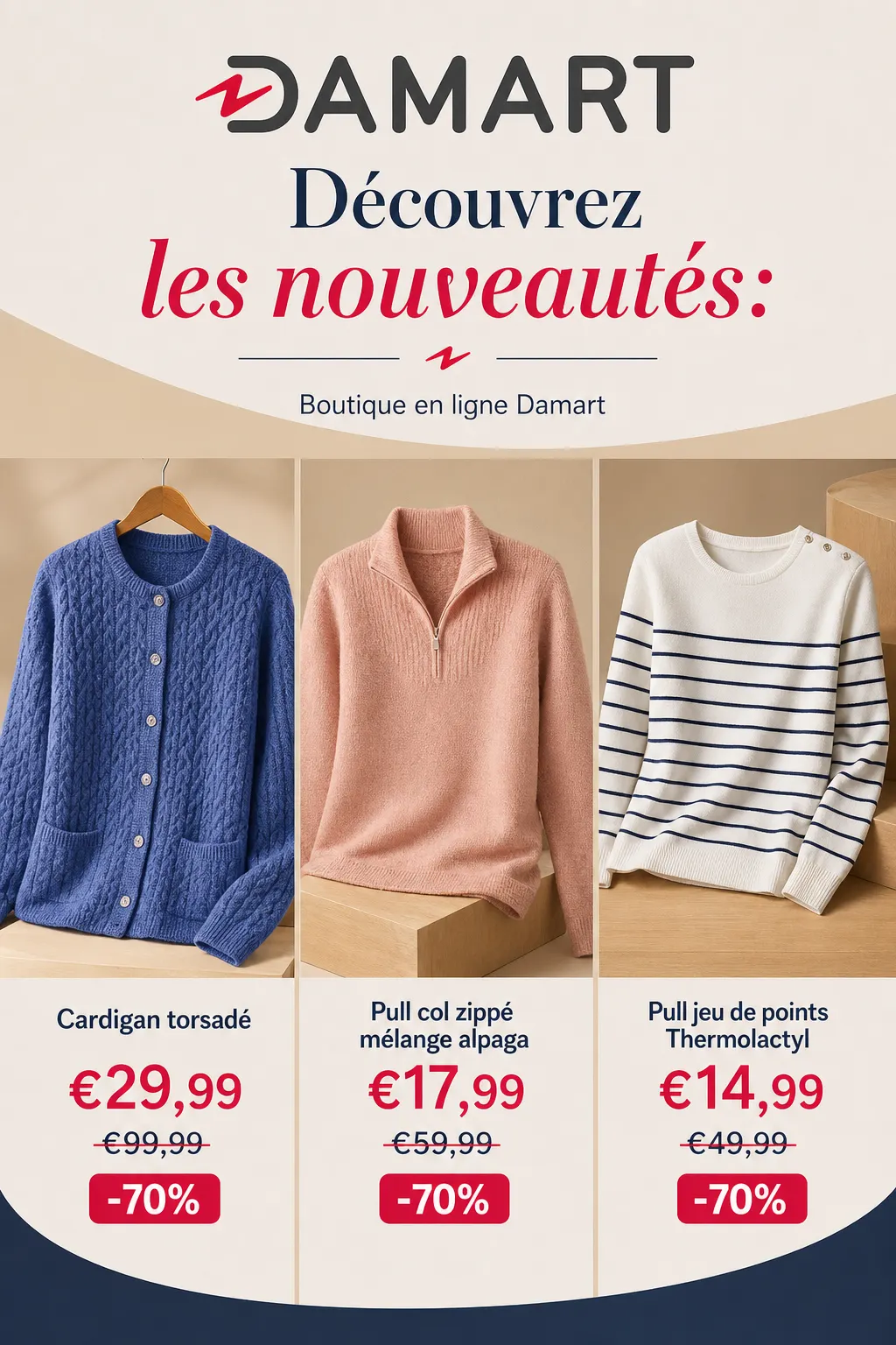 Damart — 2026-08-28 du 28 août au 4 septembre 2026 - Catalogue page 1