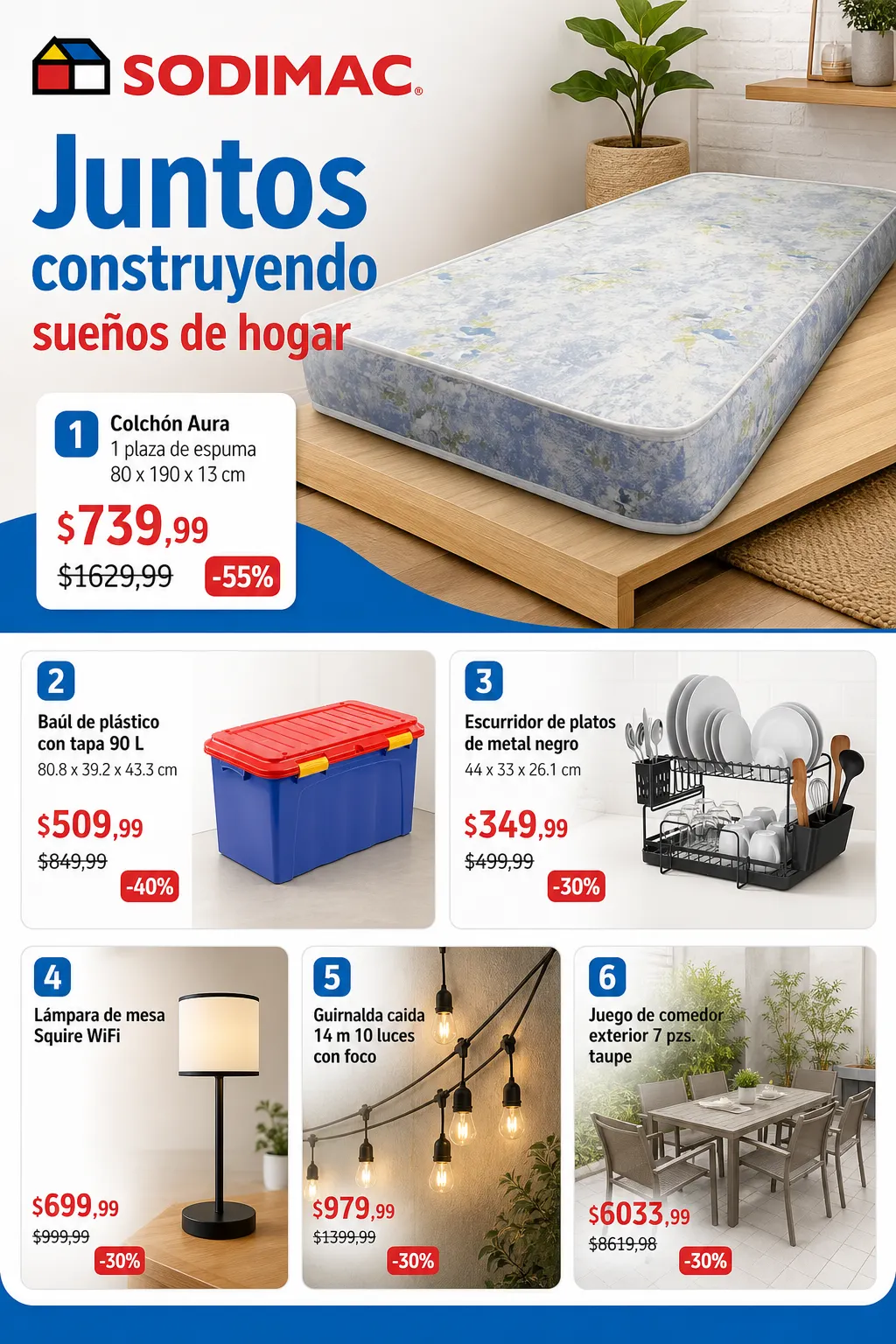 Ofertas de Sodimac — 2026-10-20 20 de octubre al 27 de octubre 2026 - Página 1 del catálogo