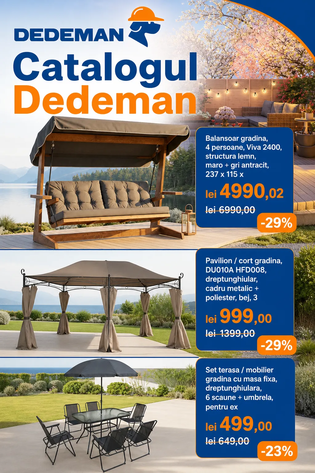 Catalog Dedeman — 2026-08-13 de la 13 august până la 20 august 2026 - Revista Pagina 1