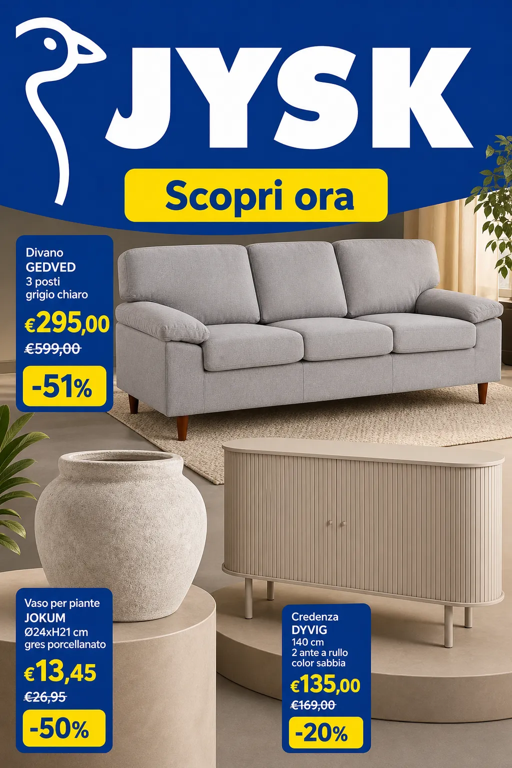 JYSK — 2026-10-21 da 21 ottobre a 5 novembre di 2026 - Pagina del volantino 1