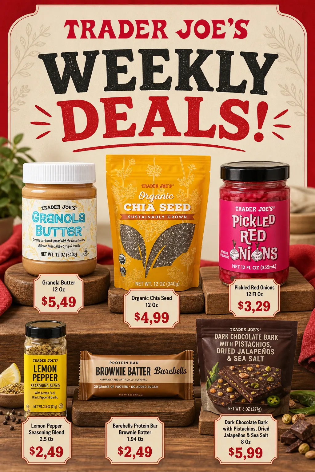 Weekly promotion Weekly Deals! spanning from August 19 to September 2 2026 - Page 1 for Catalogue 365