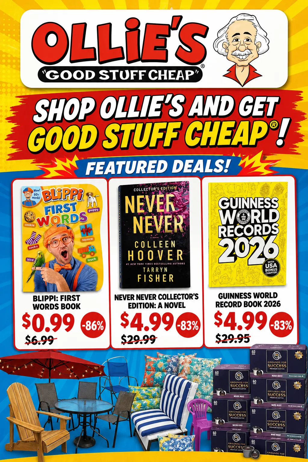 Weekly ad Ollie's Weekly Ad from July 14 to July 29 2026 - Page 1