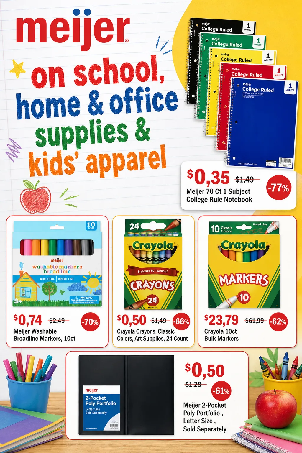 Weekly promotion Meijer — 2026-07-25 spanning from July 25 to August 1 2026 - Page 1 for Catalogue 365