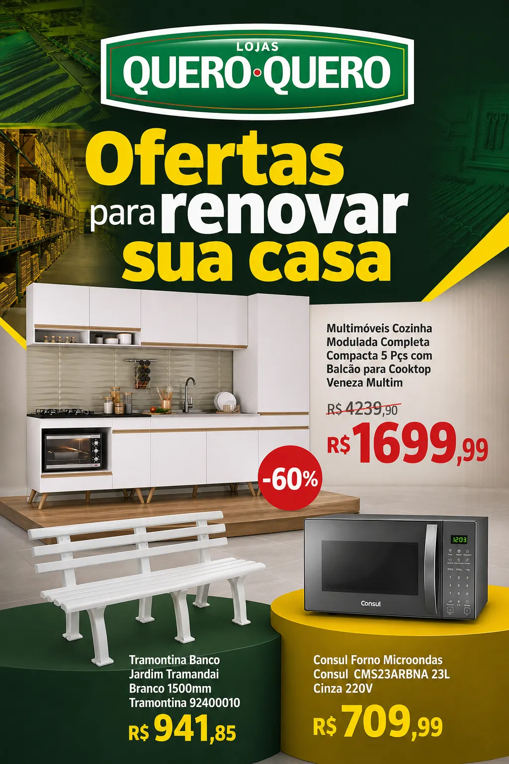 Encarte de Quero Quero — Catálogo 1 — 2026-10-09 9 de outubro até 26 de outubro 2026 - Pagina 1