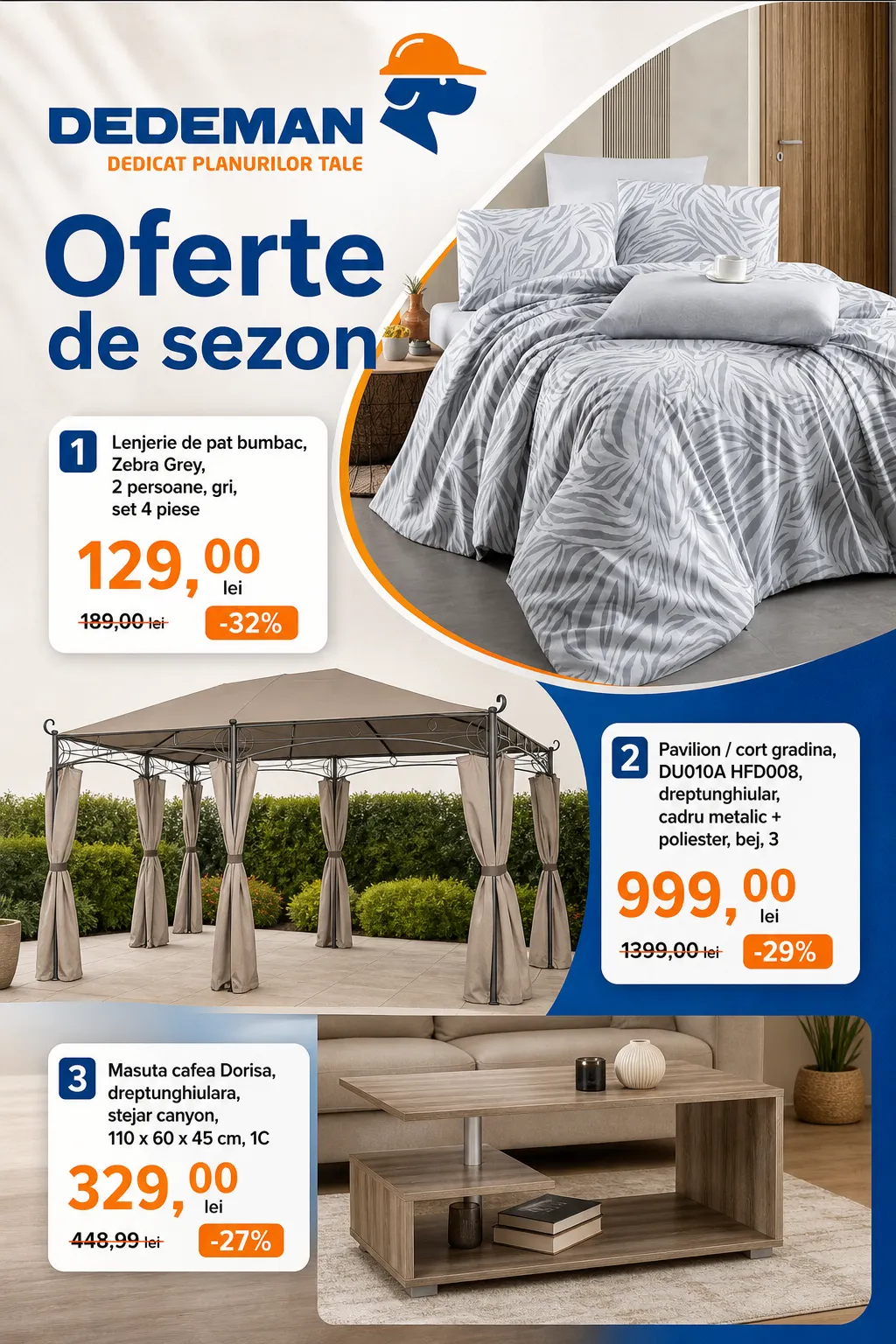 Catalog Dedeman — 2026-10-07 de la 7 octombrie până la 22 octombrie 2026 - Revista Pagina 1