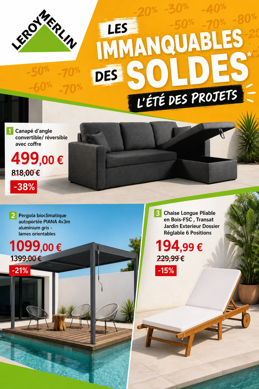 Les immanquables des soldes du 3 août au 17 août 2026 - Catalogue page 1
