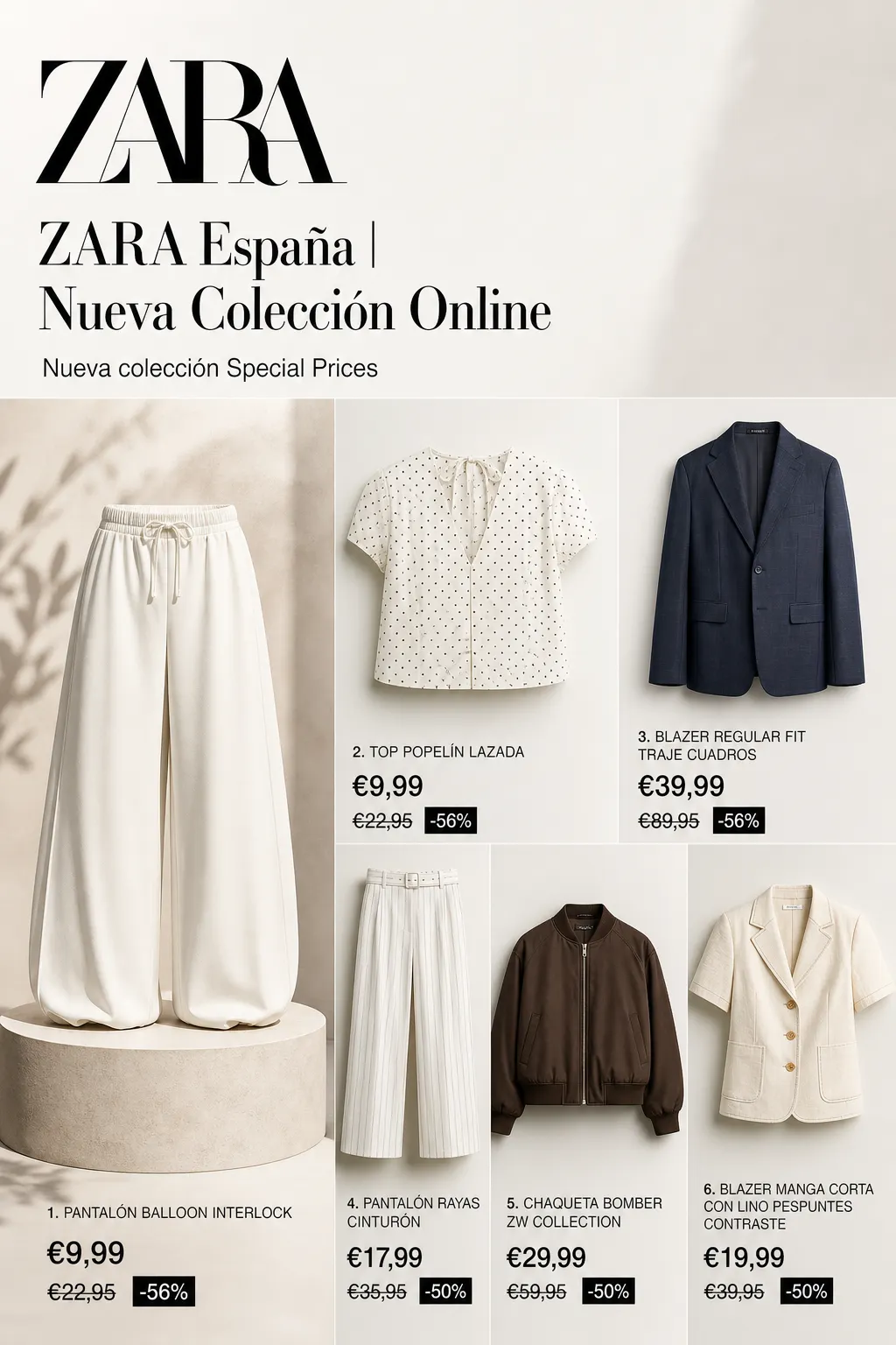Catálogo de Zara — 2026-10-09 9 de octubre al 16 de octubre 2026 - Página 1