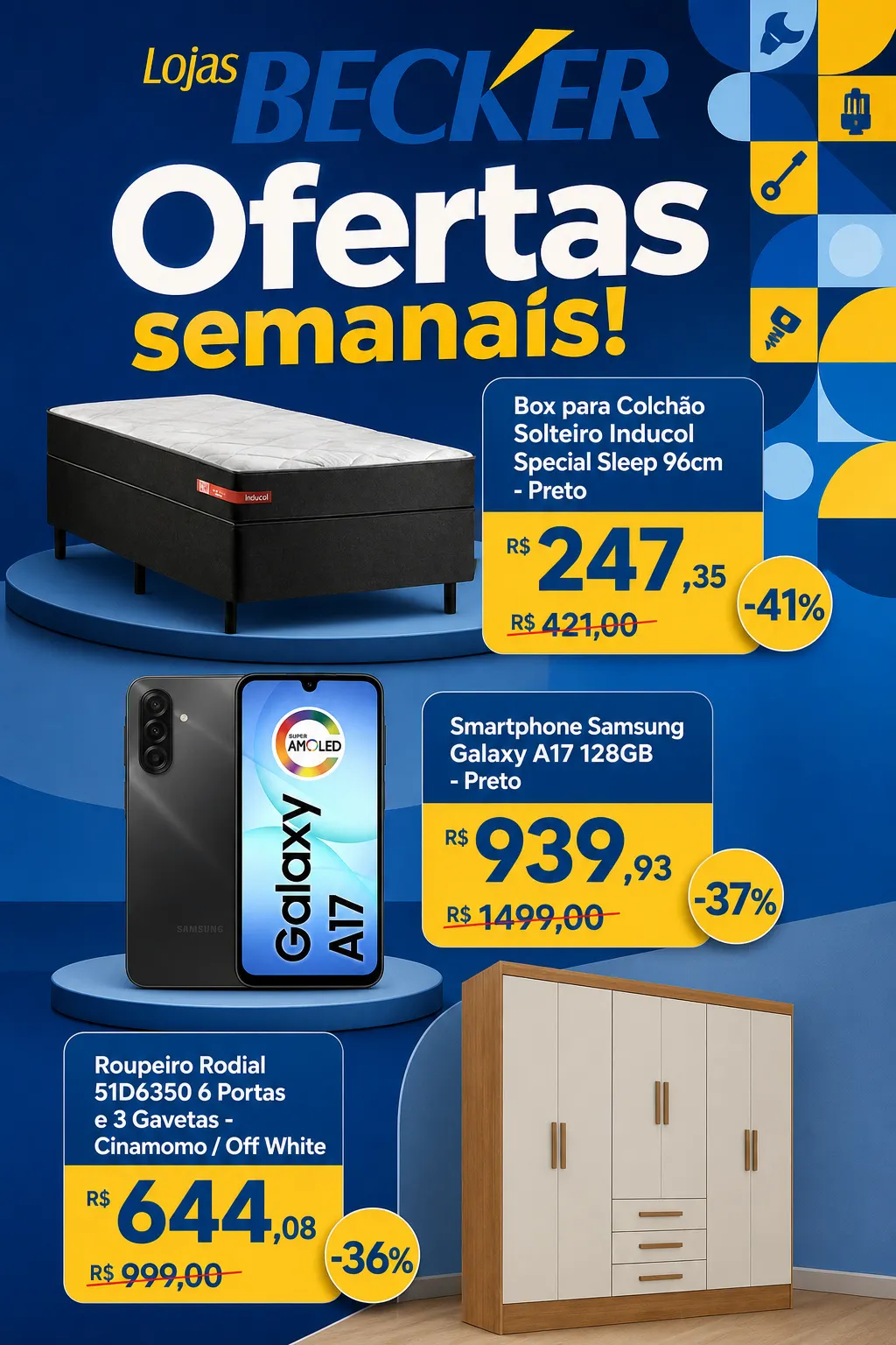 Encarte de Lojas Becker — 2026-09-22 22 de setembro até 7 de outubro 2026 - Pagina 1