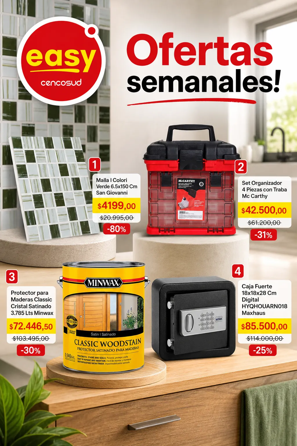 Ofertas de Easy — 2026-10-16 16 de octubre al 30 de octubre 2026 - Página 1 del catálogo