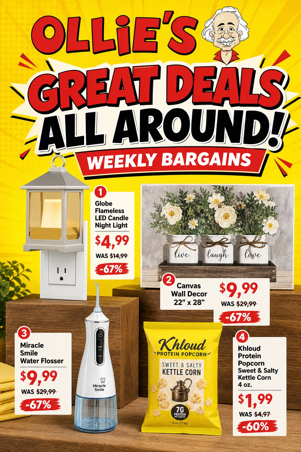 Weekly ad Ollie's — Great Deals! — 2026-09-07 from September 7 to September 18 2026 - Page 1