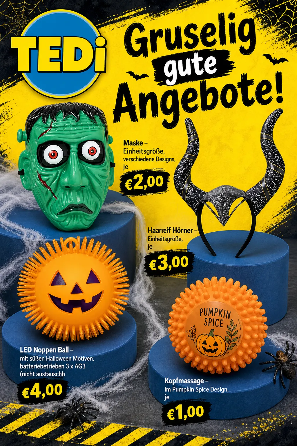 TEDi — Halloween — 2026-09-24 von 24. September bis 12. Oktober 2026 - Prospekt seite 1