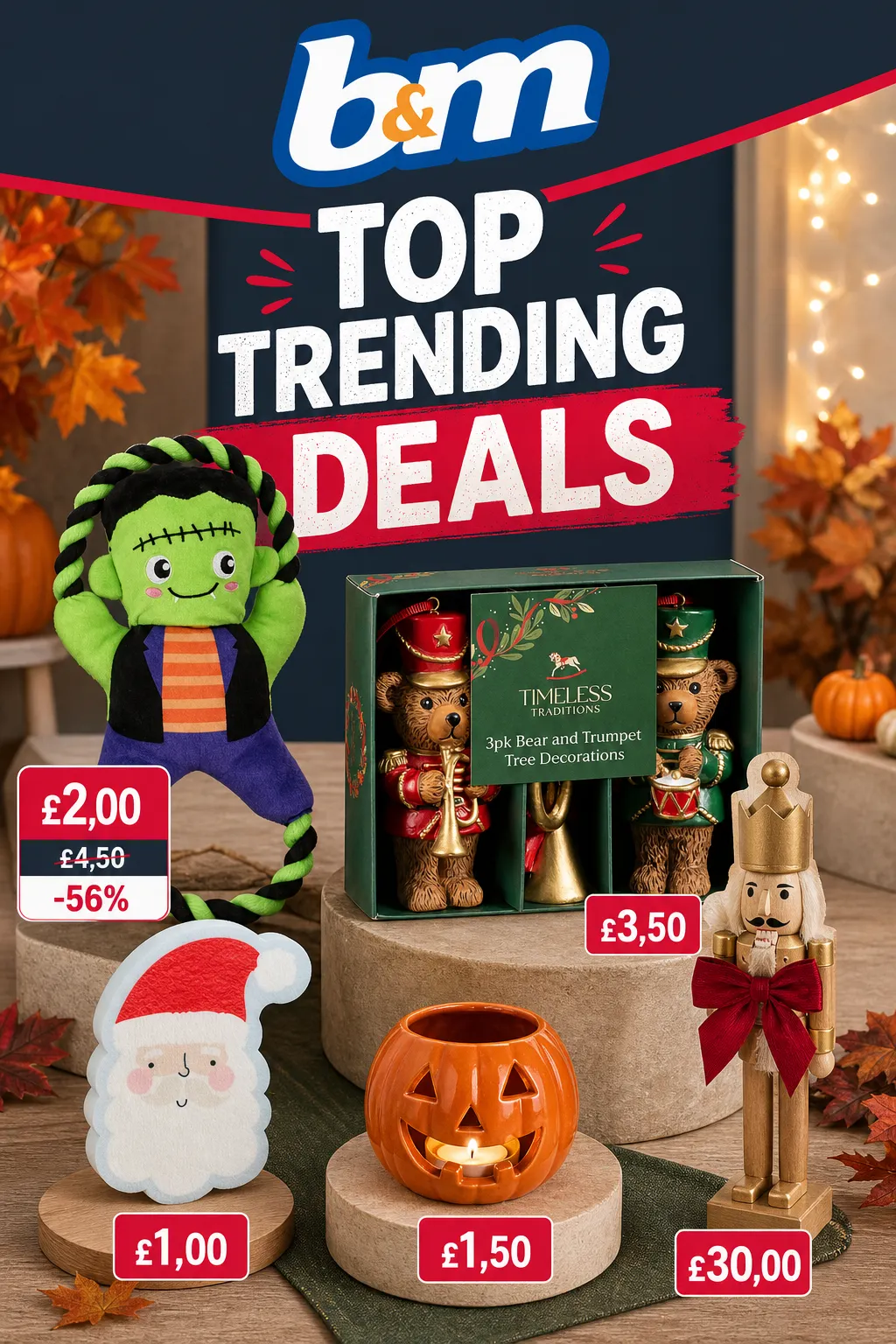 B&M Stores — Catálogo 2 — 2026-10-19 from 19 October to 2 November 2026 - Catalogue Page 1