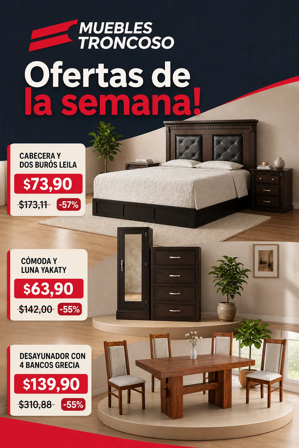 Catálogo de Muebles Troncoso — 2026-10-28 28 de octubre al 12 de noviembre 2026 - Pagina 1