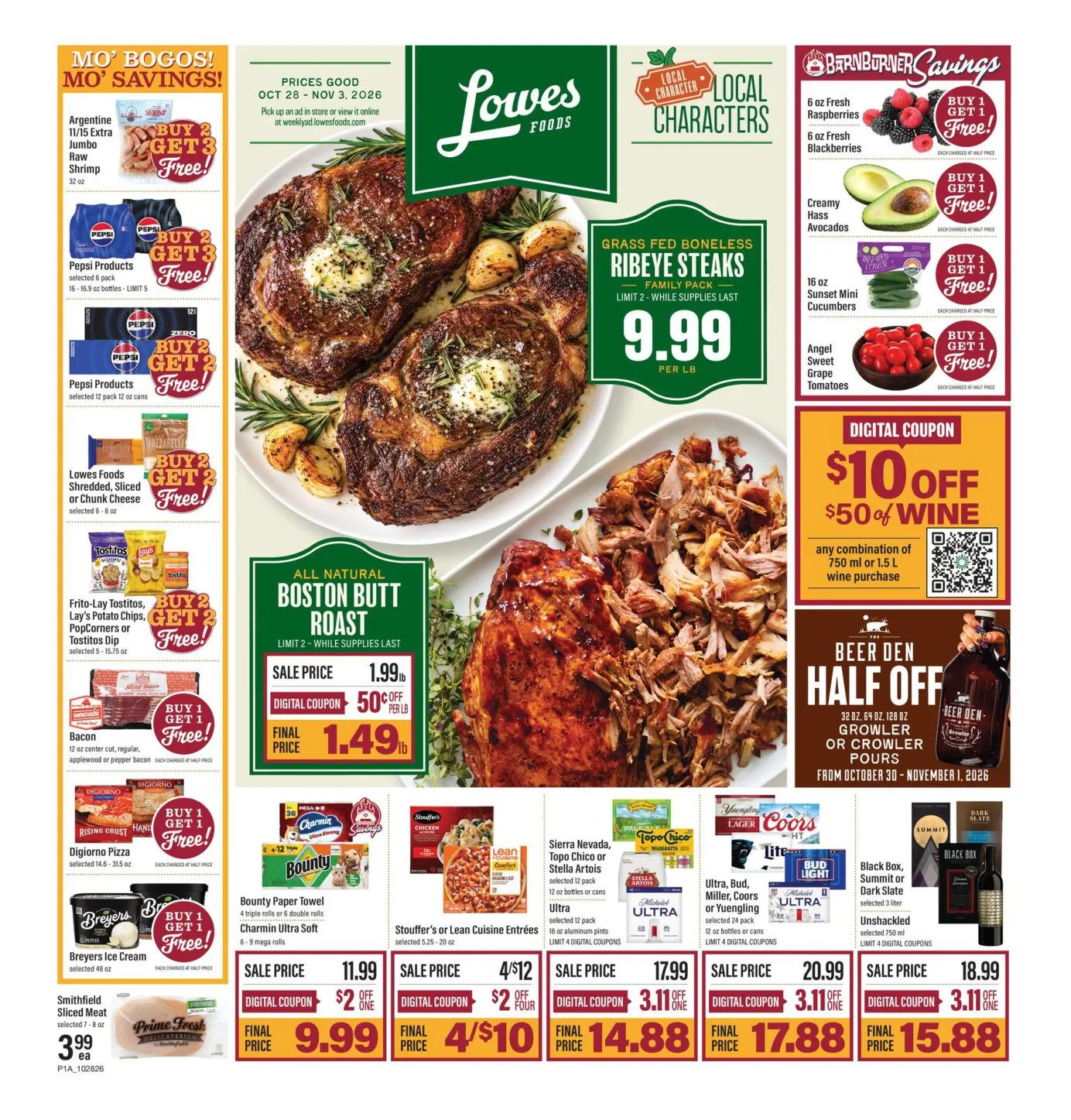 Weekly ad Lowes Foods — 2026-10-28 from October 28 to November 3 2026 - Page 