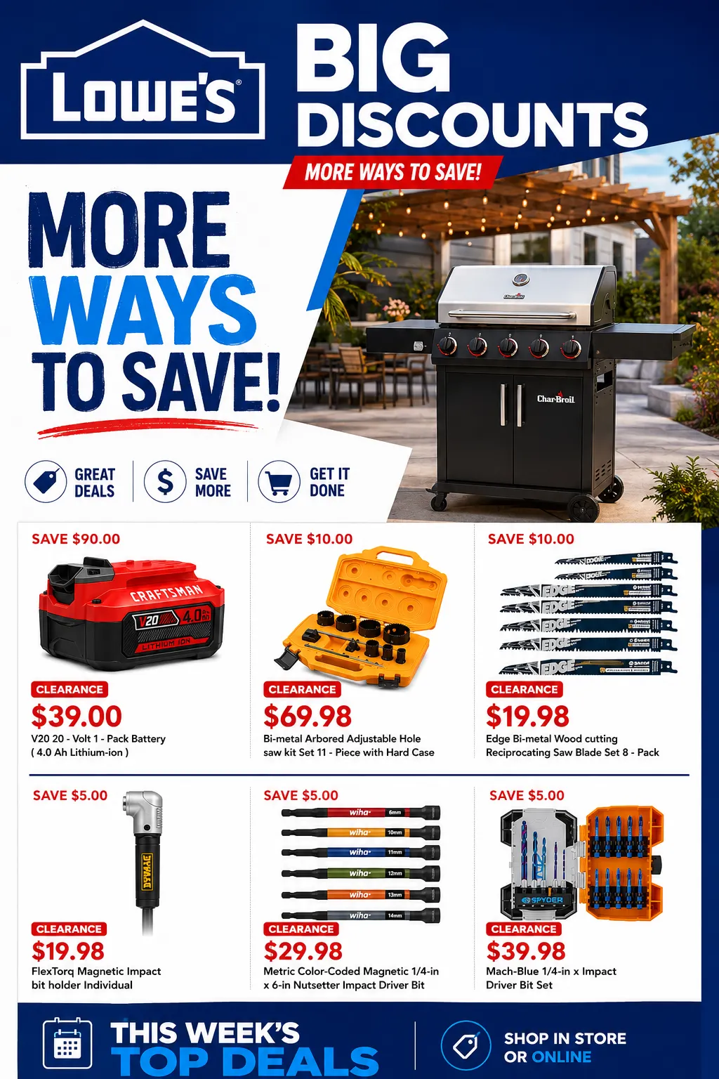 Weekly ad Lowe's Deals from July 6 to July 21 2026 - Page 1