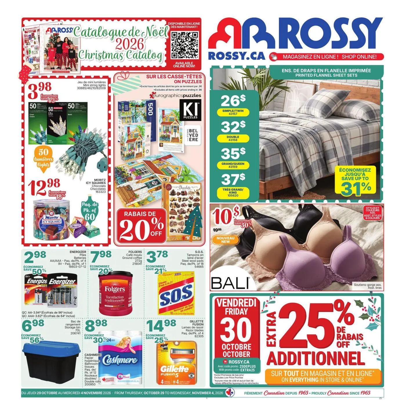 Rossy — 2026-10-30 from October 29 to November 4 2026 - flyer page 1