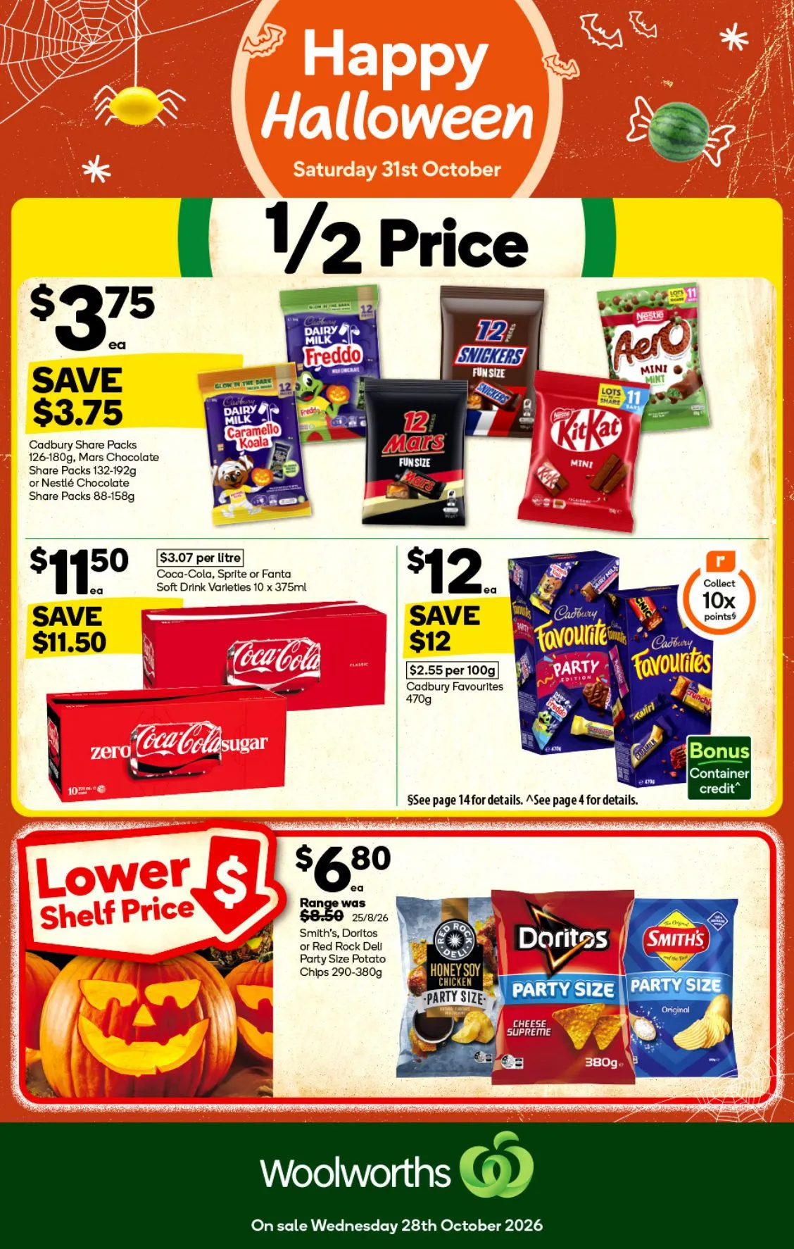 Woolworths — 2026-10-29 - Catalogue valid from 28 October to 3 November 2026 - page 1